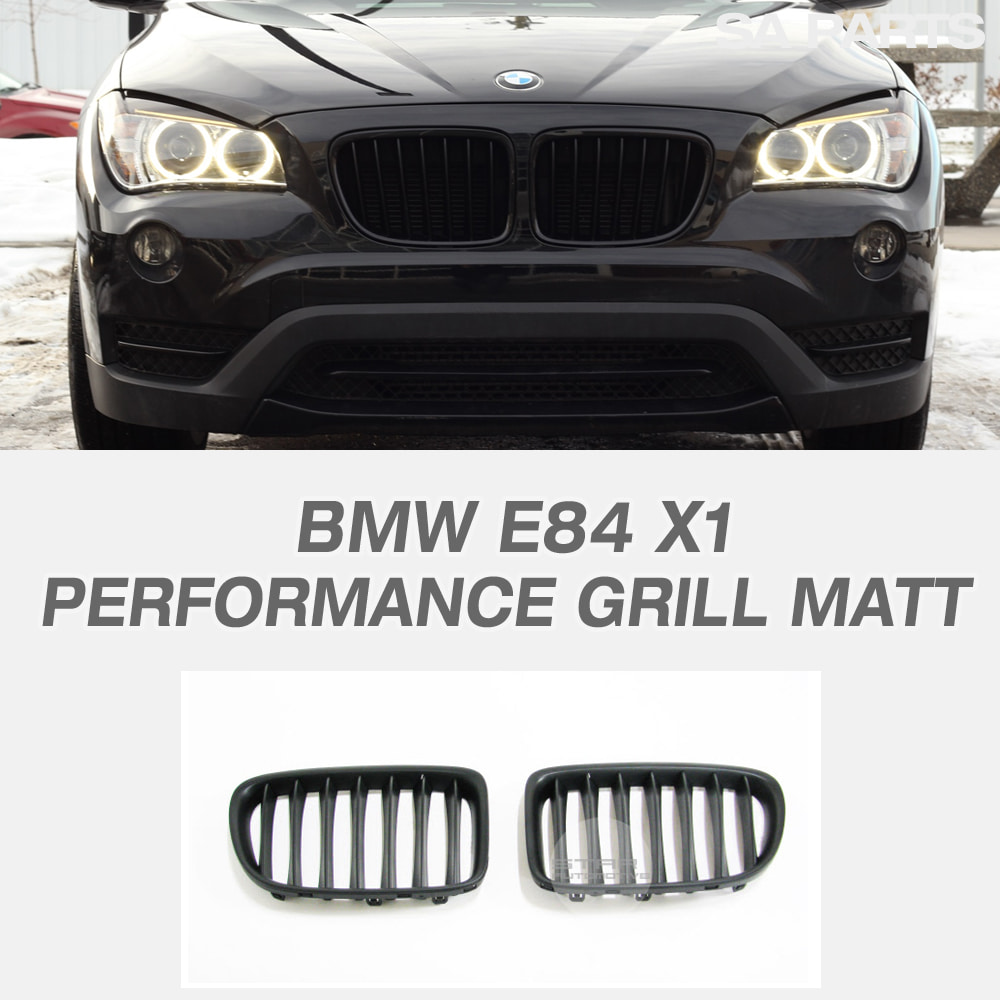 BMW E84 X1 M 퍼포먼스 그릴 무광 블랙