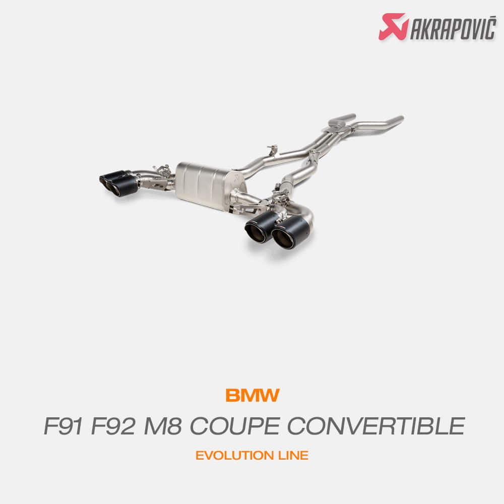아크라포빅 BMW F91 F92 M8 2D 컴페티션 에볼루션라인