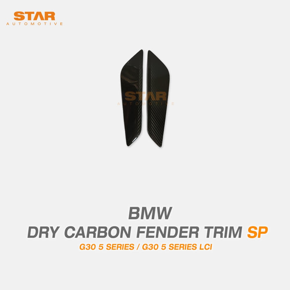 BMW G30 5시리즈 SP 드라이 카본 휀더 트림