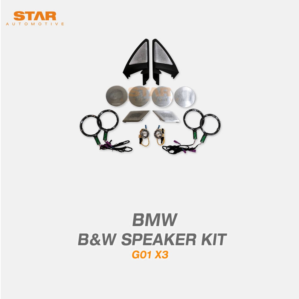 BMW G01 X3 B&amp;W 회오리 트위터 킷