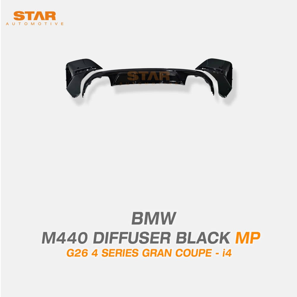 BMW G26 4시리즈 그란쿠페 i4 MP 퍼포먼스 M440 디퓨져 블랙