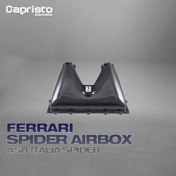 CAPRISTO 카프리스토 FERRARI 페라리 458 이탈리아 스파이더 카본 에어박스