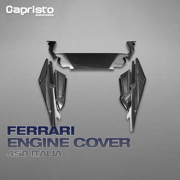 CAPRISTO 카프리스토 FERRARI 페라리 458 이탈리아 카본 엔진 엔진룸 커버