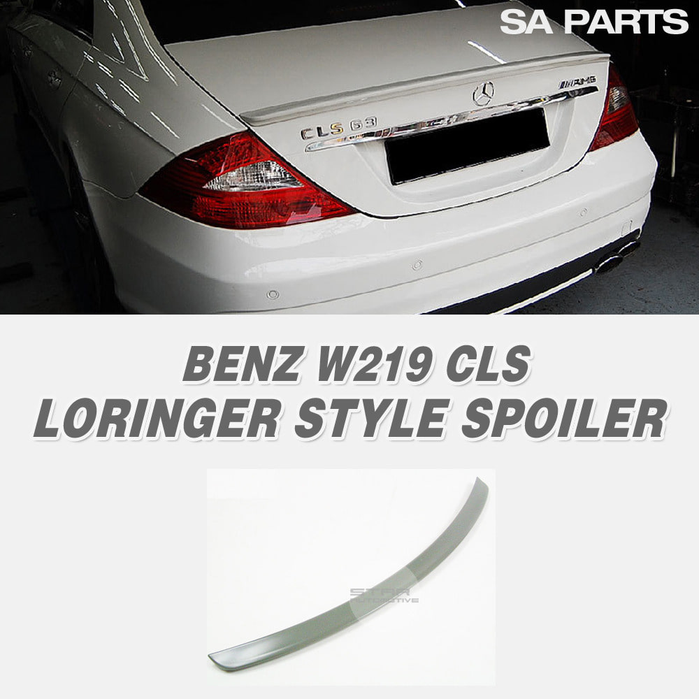 벤츠 W219 CLS 로린저 스타일 트렁크 스포일러