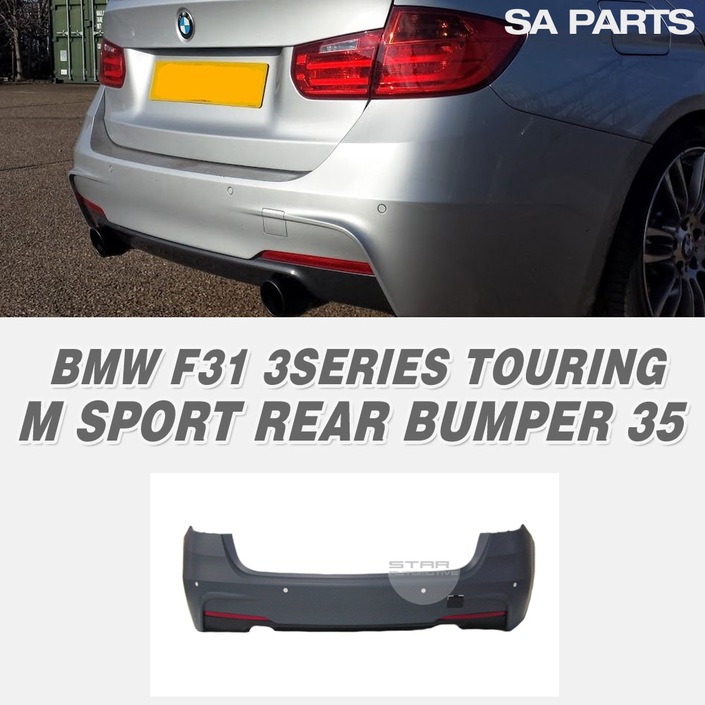 BMW F31 3시리즈 투어링 M 스포츠 리어 범퍼 35i