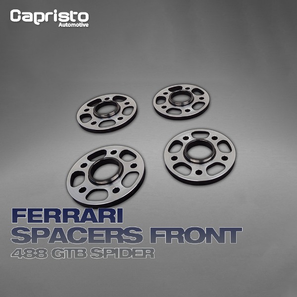 CAPRISTO 카프리스토 FERRARI 페라리 488 GTB 스파이더 원형 휠 스페이서 14MM 볼트